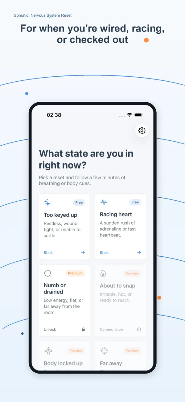 Screenshot #3 pour Somatic: Nervous System Reset