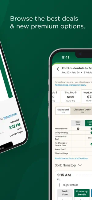Frontier Airlines screenshot 3