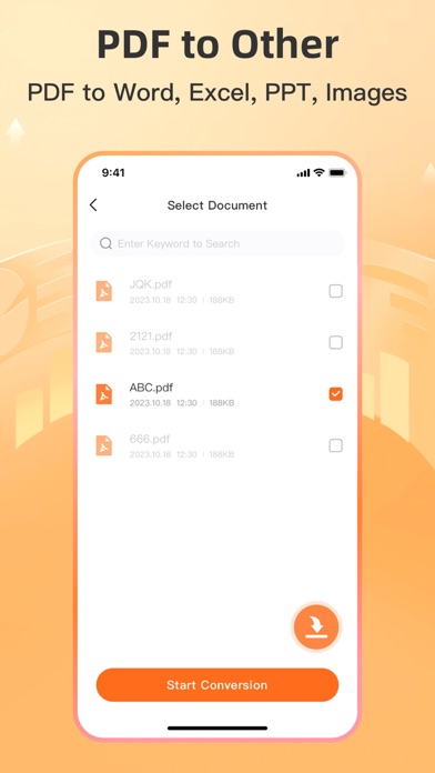 PDF Conversion Assistants Screenshot