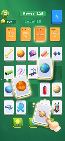 Deck Sort -Card Category Games iPhone screenshot