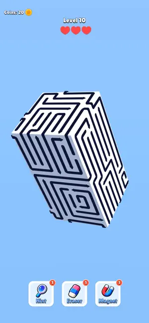 Cube Away - Arrow Puzzle 3D screenshot 2