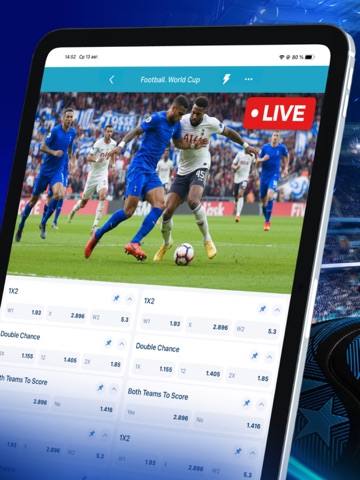 1xBet: Bet on Sports iPad screenshot 2