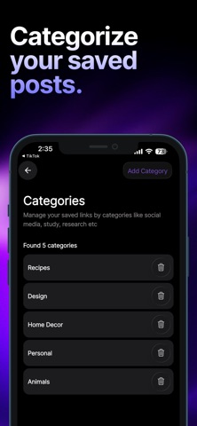 Revisit: Save Posts & Links screenshot