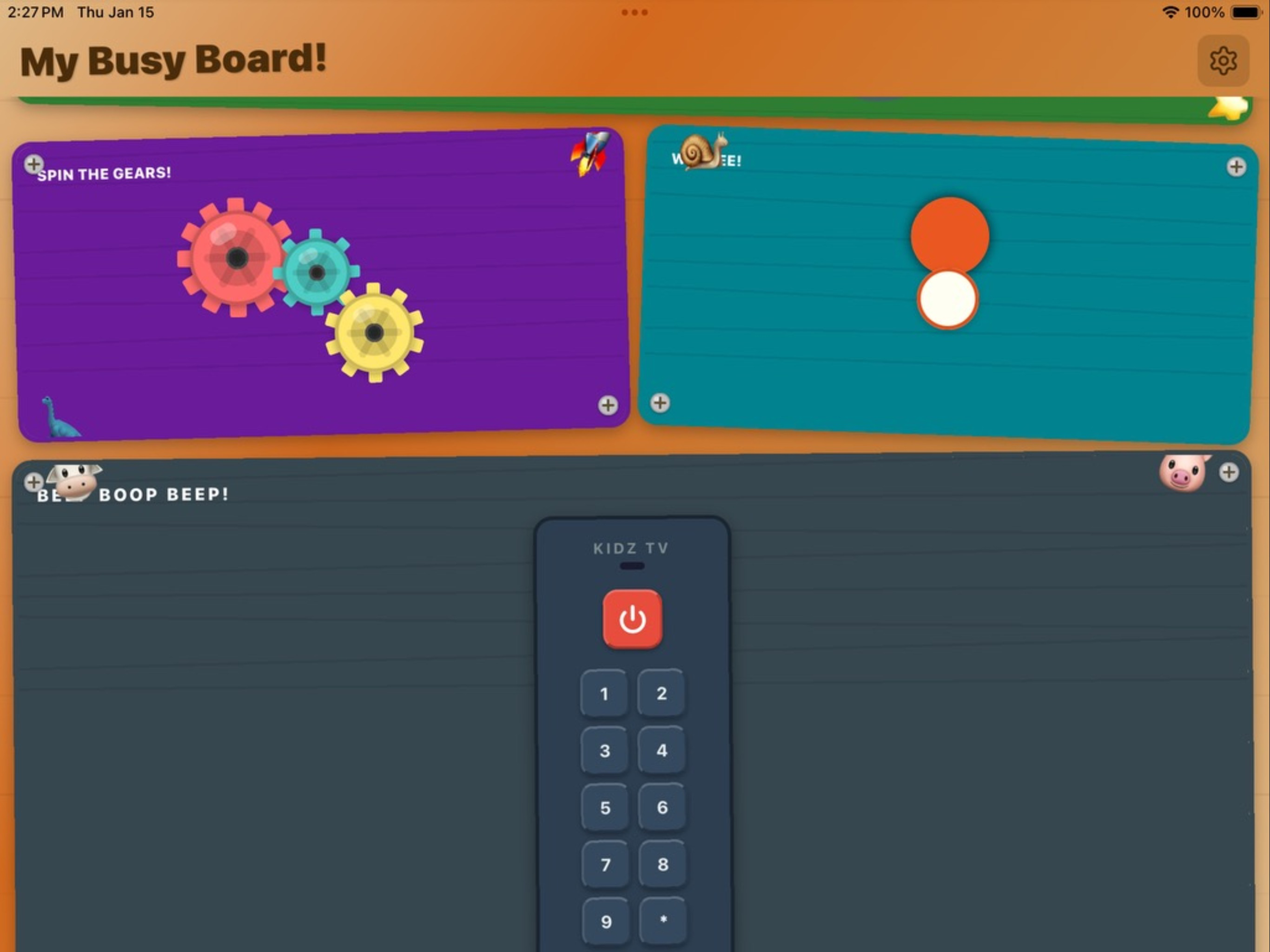 Busy Board - Sensory Kid Board