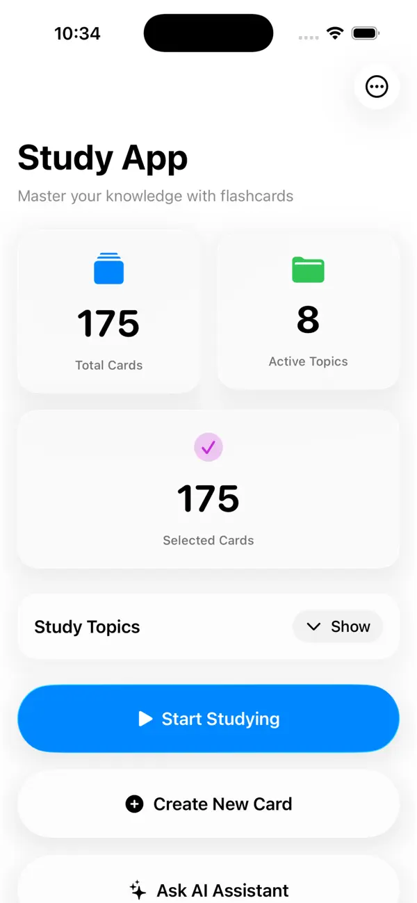 #1. HyperStudy (iOS) Por: Jared Lewis