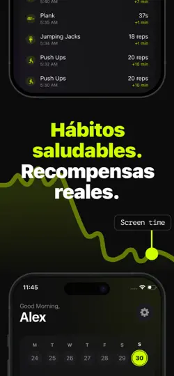 Captura de pantalla de RepScroll: Tiempo En Pantalla en iPhone 5