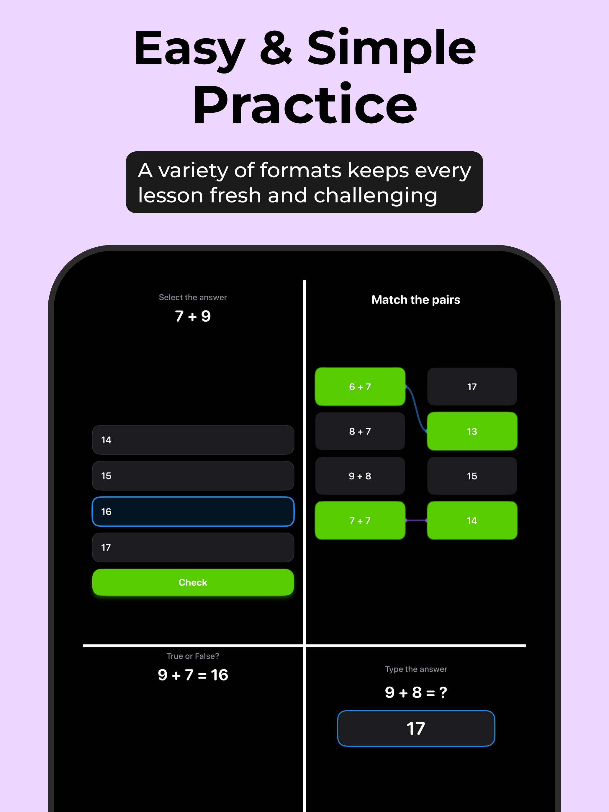 Duo Math Games, Multiplication