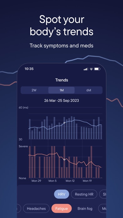 Visible: Pacing for illness Screenshot 6 of 9