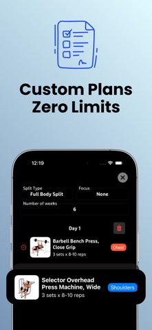 Gym Genius: Workouts Planner Screenshot 7 of 7
