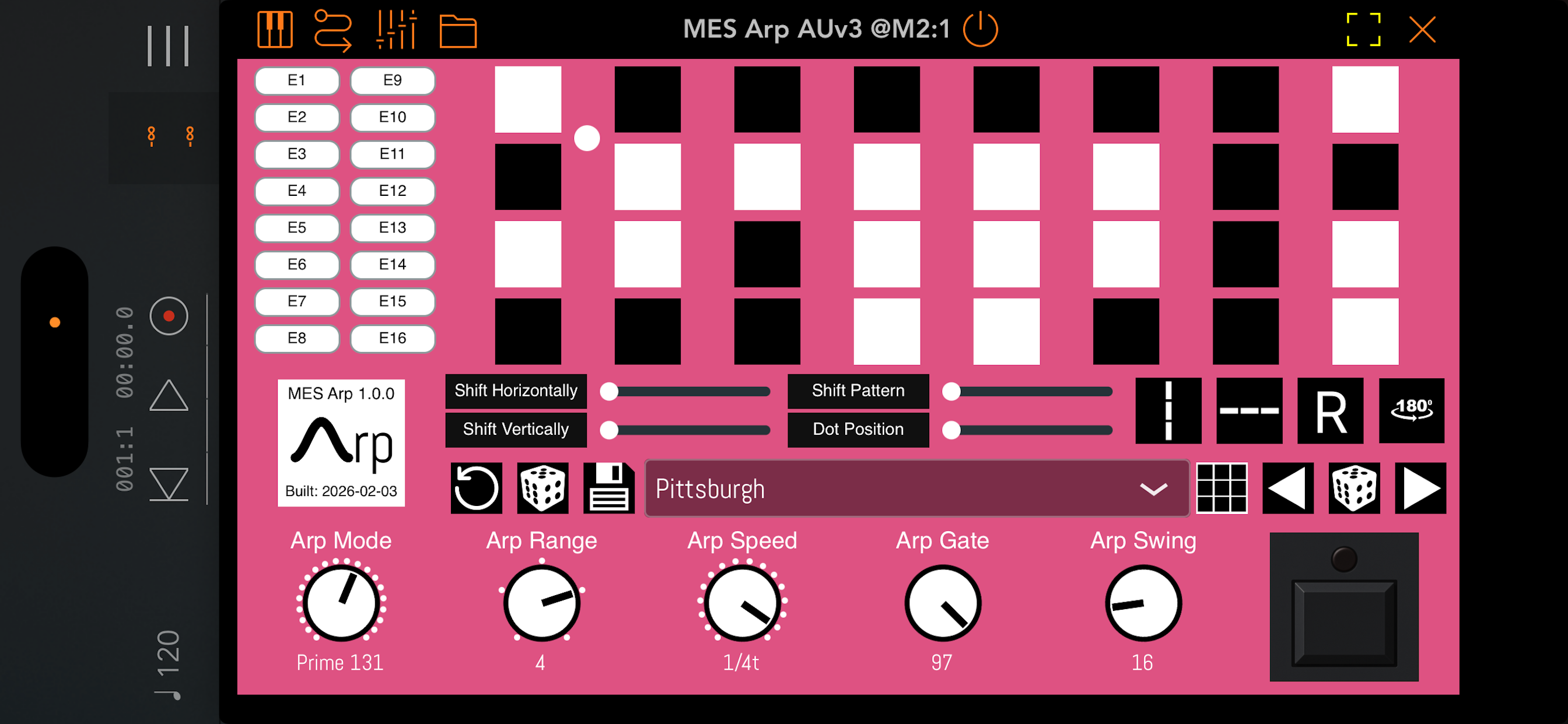 MES Arpeggiator