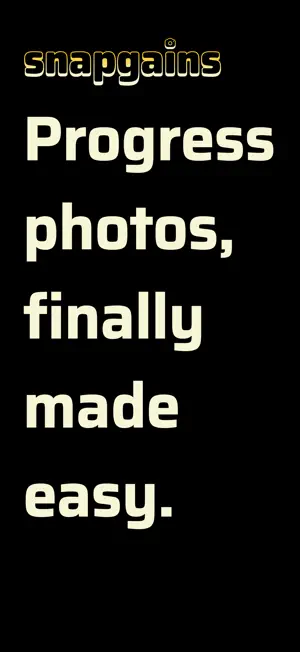 snapgains - Progress Photos screenshot 1