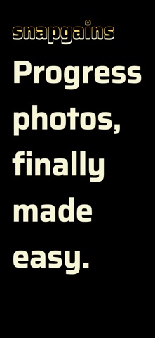 snapgains - Progress Photos Screenshot 1 of 8