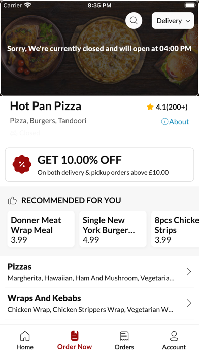 Hot Pan Pizza Screenshot
