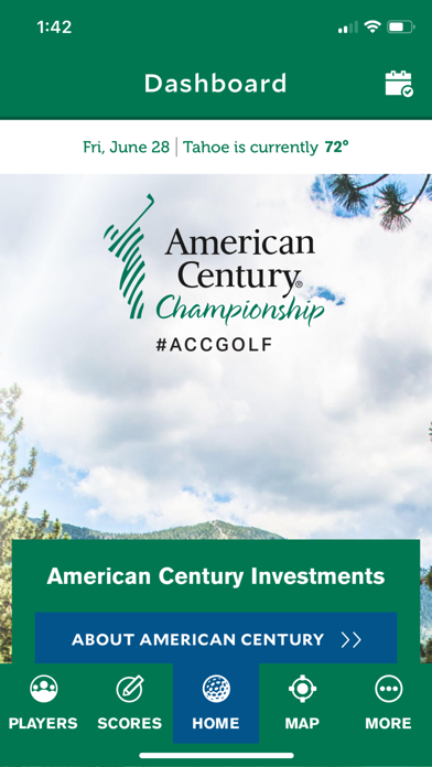American Century Championship Screenshot