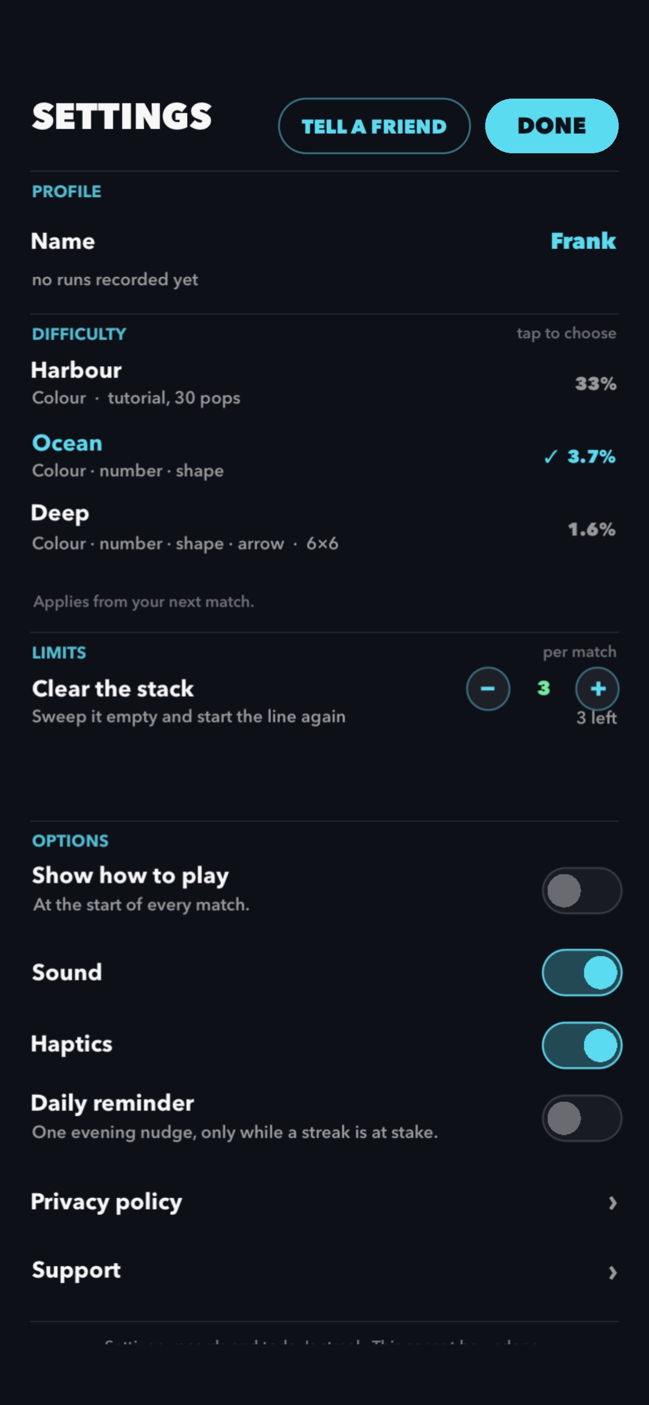 Screenshot 5 of Stackit Puzzle