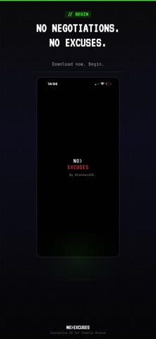 NO>EXCUSES screenshot