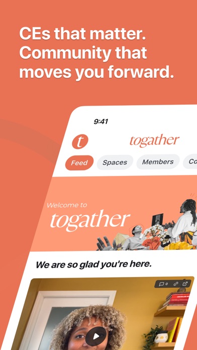 Togather Now iPhone screenshot 1 - Social Networking app