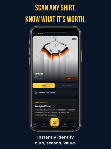 KitClub:Football Shirt Scanner iPad screenshot 2
