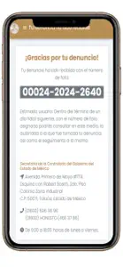 Denuncia EDOMEX screenshot #7 for iPhone