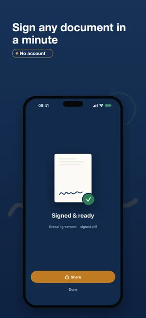 Sign PDF: Scan & Fill Docs screenshot 1