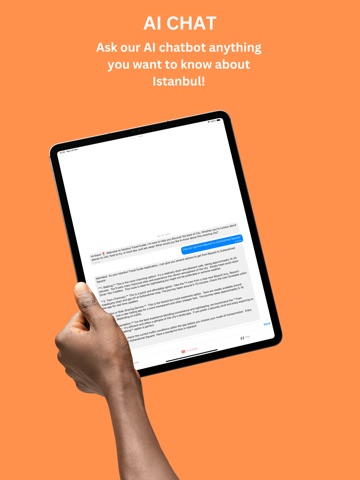 AI Travel Guide - Istanbul iPad screenshot