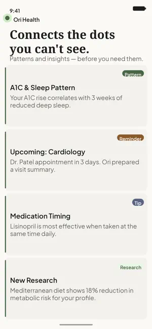 Ori Health screenshot 3