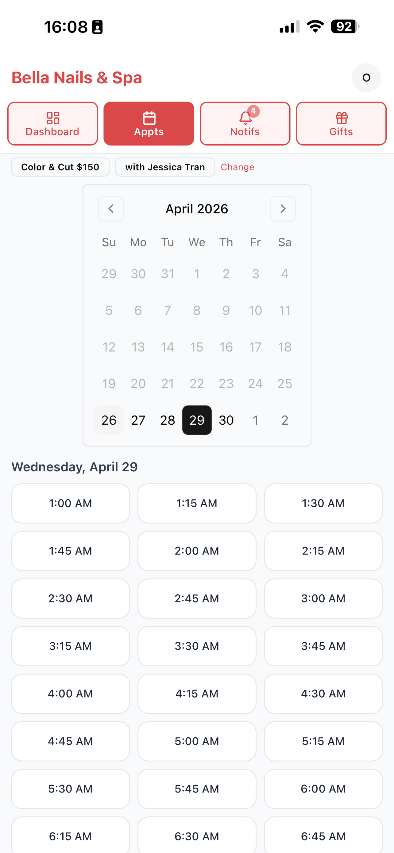 ALappointment screenshot 3