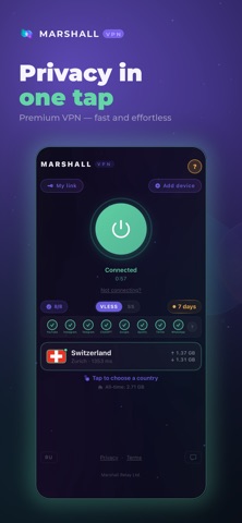 Marshall VPN Screenshot 1 of 3