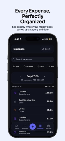 Expenso Tracker screenshot