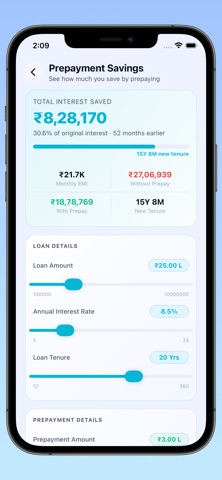 EMI Calculator: All Loan Types Screenshot 7 of 8