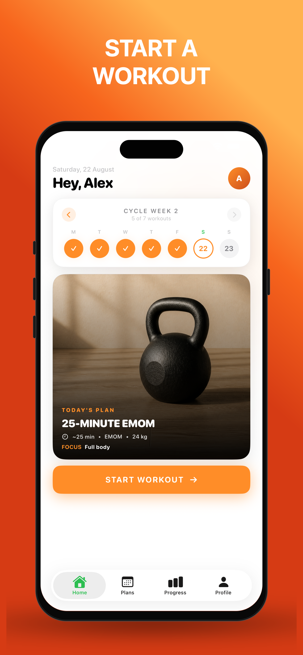 Bellring: Kettlebell Workout screenshot 3
