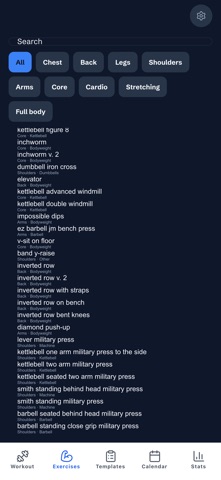 Repsheet: Workout Tracker Screenshot 2 of 3