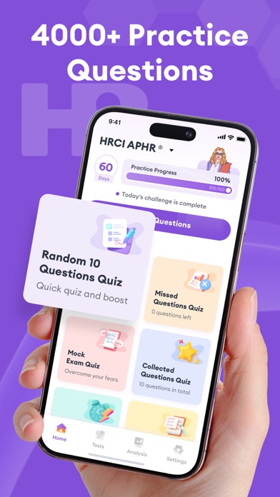 Screenshot 2 of HRCI Test Prep 2026 App