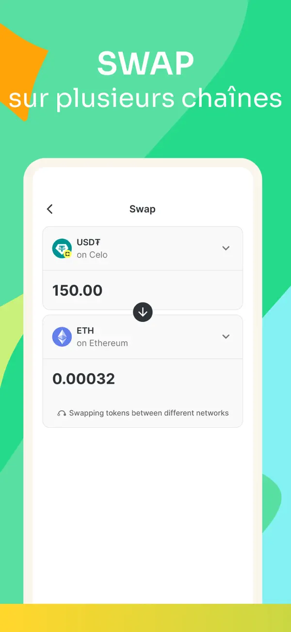Screenshot #2 pour Valora - portefeuille crypto