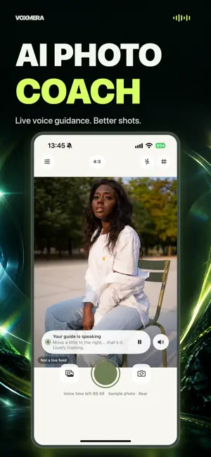 Pose Camera, AI Coach: Voxmera screenshot 1