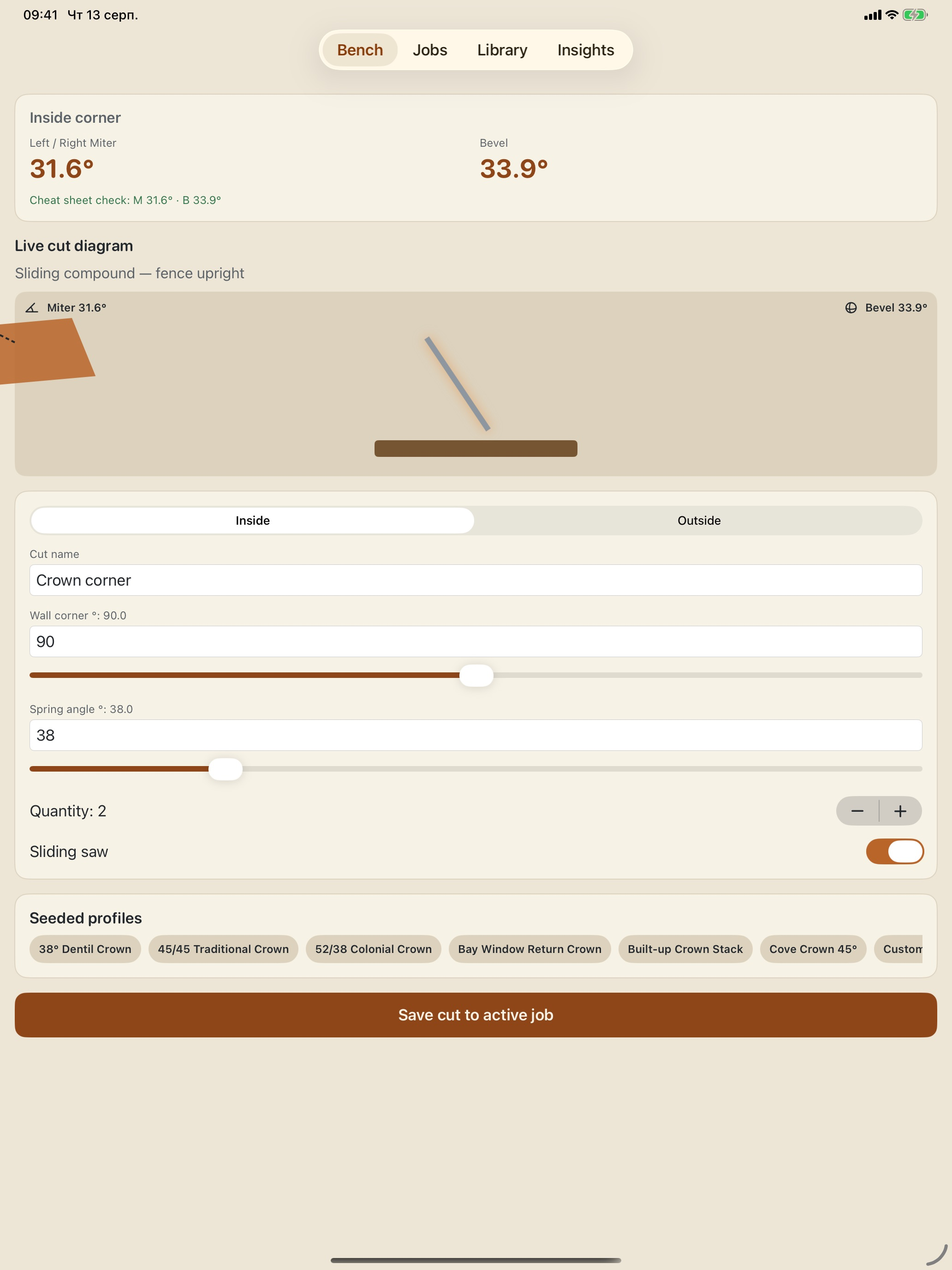 TrueMiter Trim Bench screenshot 10