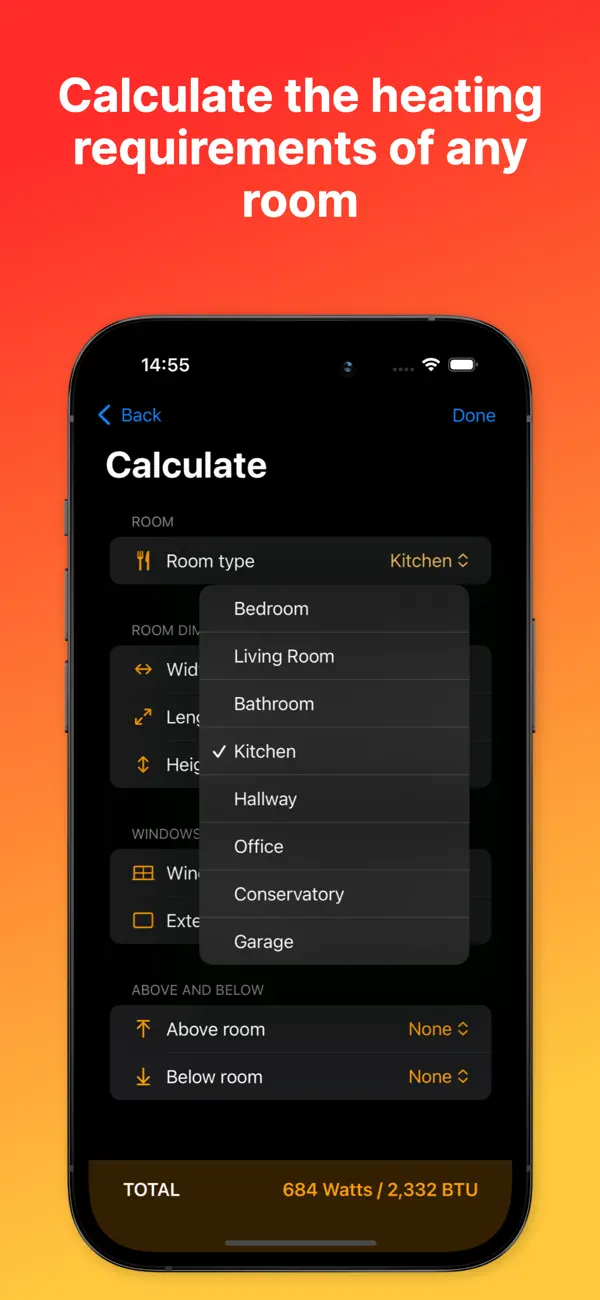 Screenshot #2 pour Radiator Calculator Pro