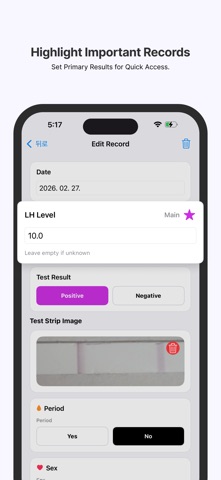 Luna Tracker - Ovulation & LH Screenshot 5 of 7