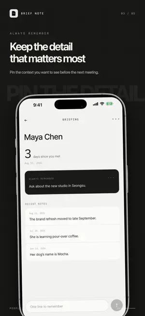 Brief Note - Remember People screenshot 3
