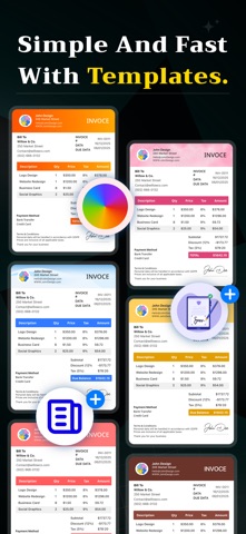 BizFlow: Invoice Maker & Bill iPhone screenshot