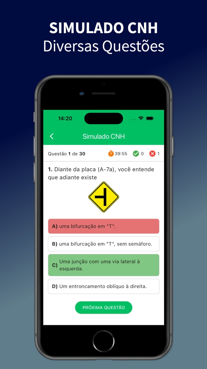 Simulado CNH Prova 2025