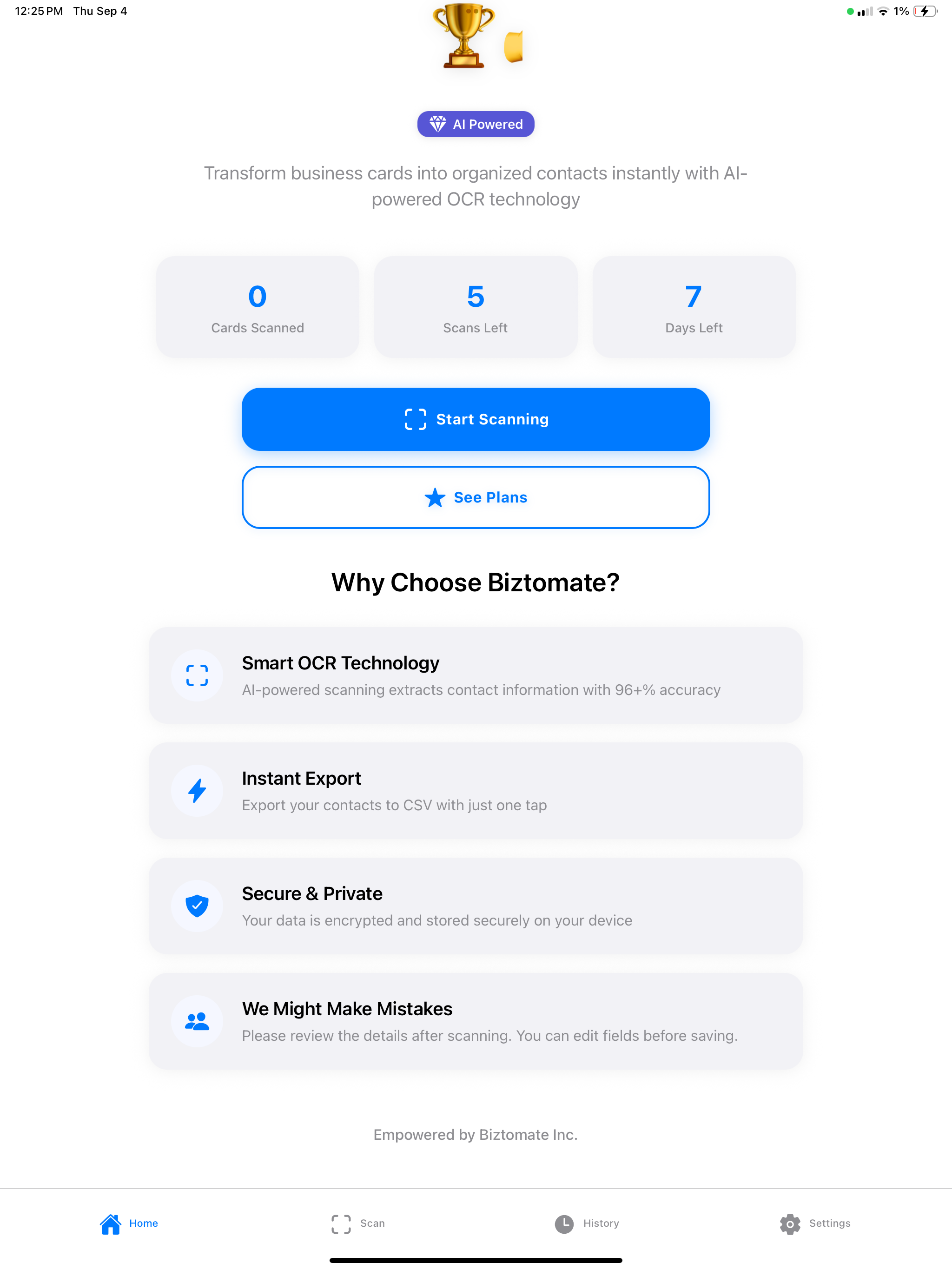 Biztomate screenshot 9
