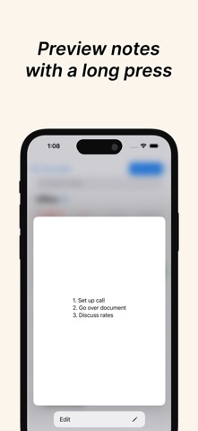 Listodo: Minimalist To-Do List iPhone screenshot