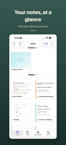 NoteList: Todo and Markdown screenshot