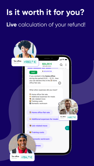 Steuerbot – Your Tax-App Screenshot