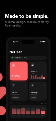 NetTest: Internet Speed Test Screenshot 2 of 4