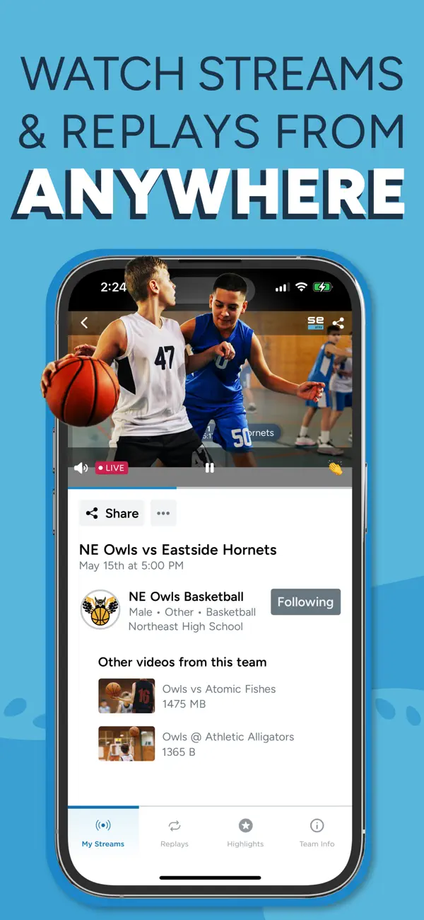 Screenshot #2 pour SportsEngine Play