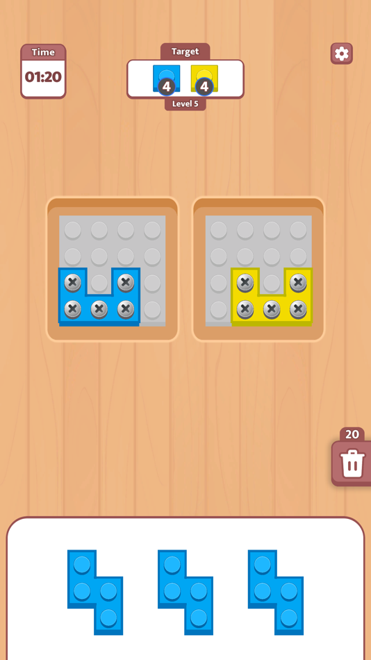 #3. Color Blocks Drop (iOS) 由: RedLine Games