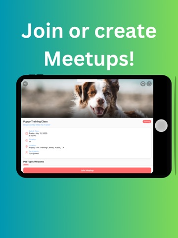 Pet Community App iPad screenshot