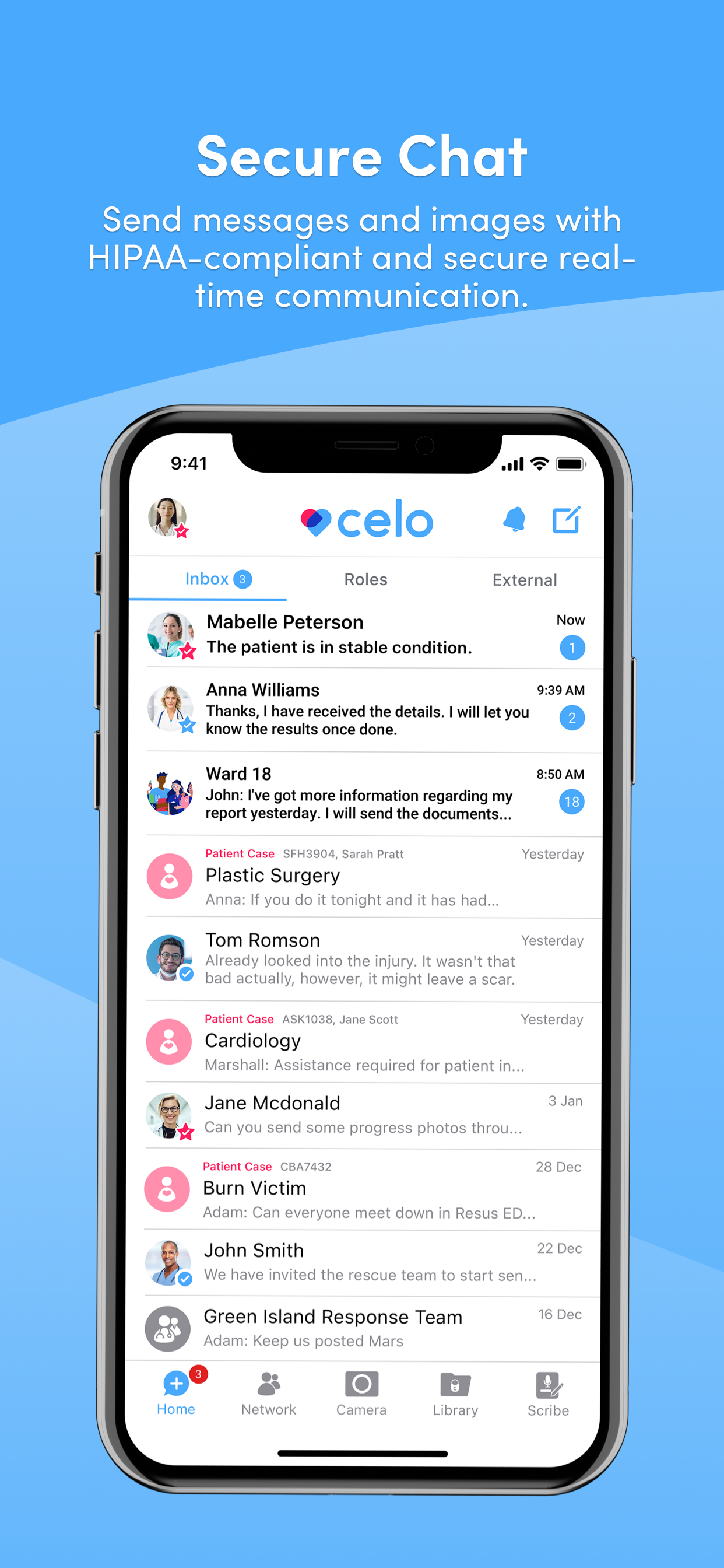 Celo - Healthcare Messenger